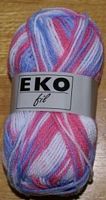 Eko-fil 306 roze/wit/blauw 10 bollen **